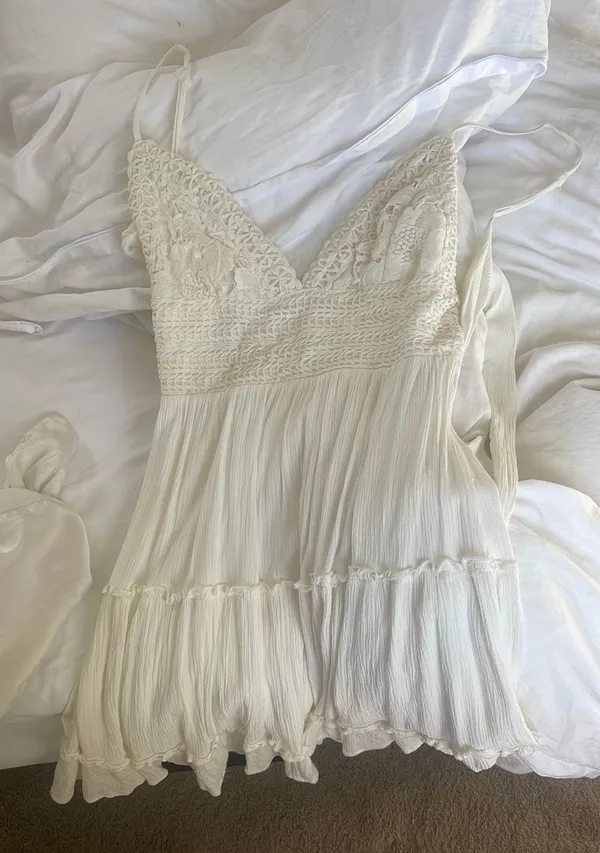 White Boutique Summer Dress - Image 5