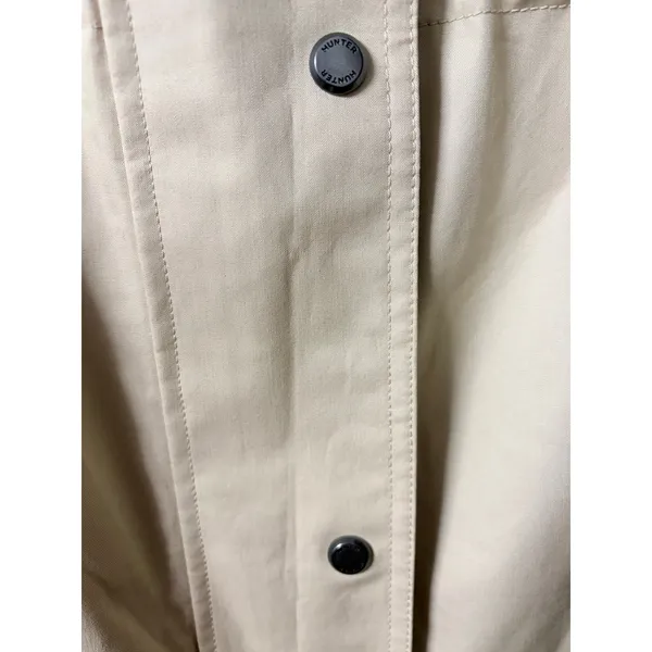 Hunter Original Khaki Smock Water‎ Resistant Hooded Rain Jacket NEW - Image 7