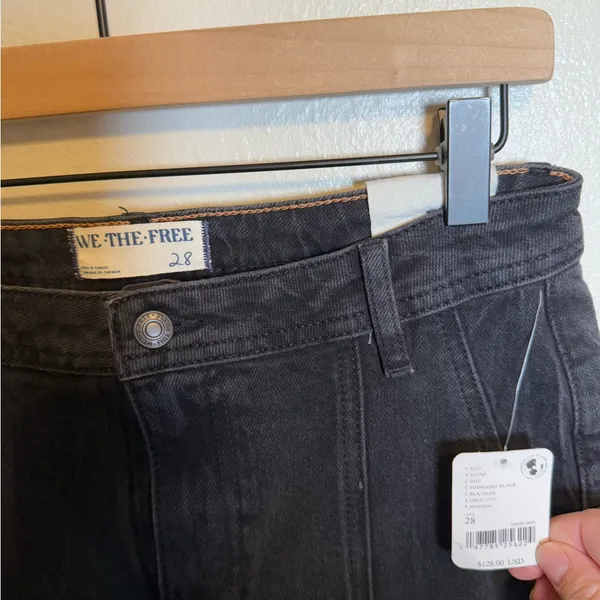 Free People CRVY‎ Mona High Rise Flare Jeans - Image 4