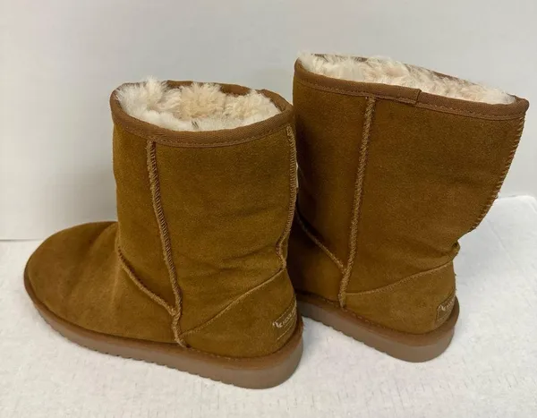 UGG kookaburra Womens Boots 7 US Classic II Mid-Calf Boots brown Suede Sheepskin - Image 3