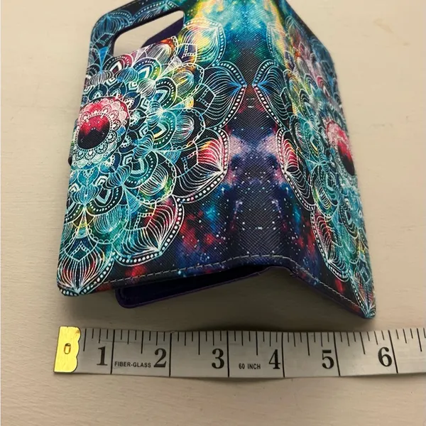 Wallet Galaxy Mandala-passport holder cover RFID blocking travel, wallet unisex - Image 7