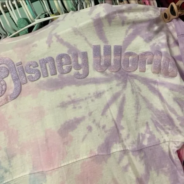 Disney parks pastel tie dye Spirit Jersey M - Image 4