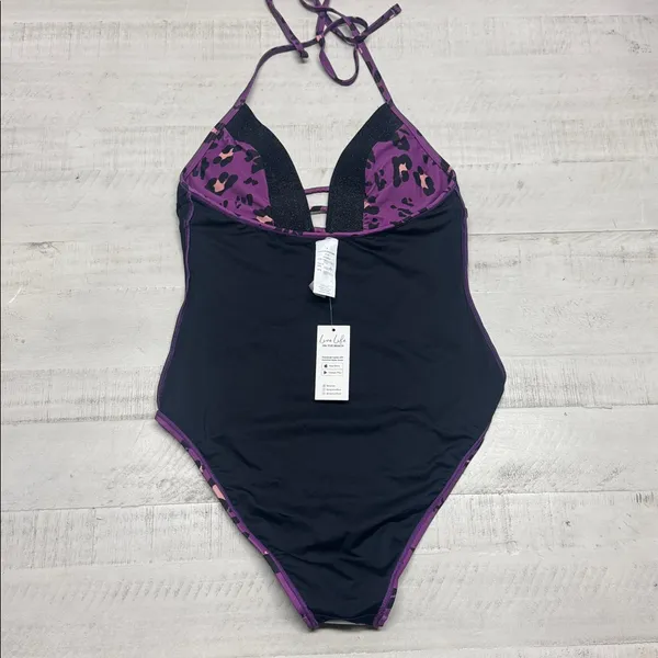 Cupshe Alegría Leopard Print Halter Ruched One Piece Swimsuit - Image 8