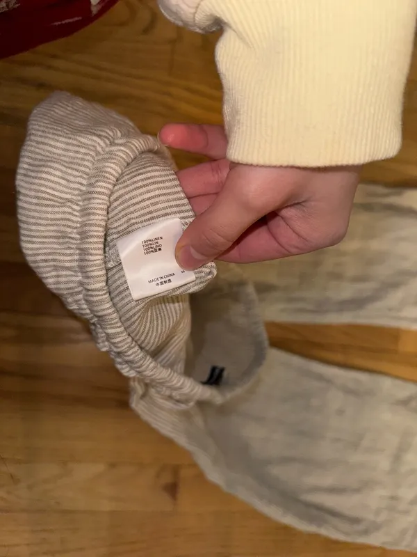 Brandy Melville Anastasia linen pant cream - Image 6