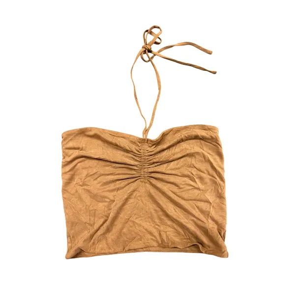 Rag & Bone Christy Halter Top Light Brown Size Medium NWT - Image 4