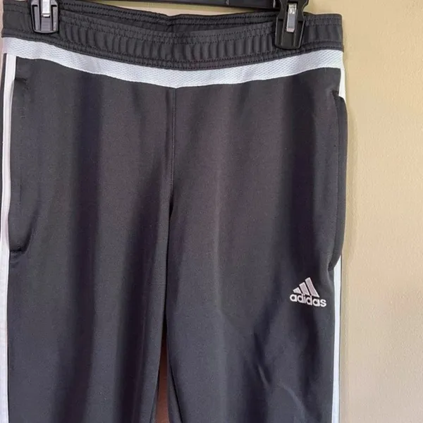 ‎Adidas medium grey sweat pants - Image 2