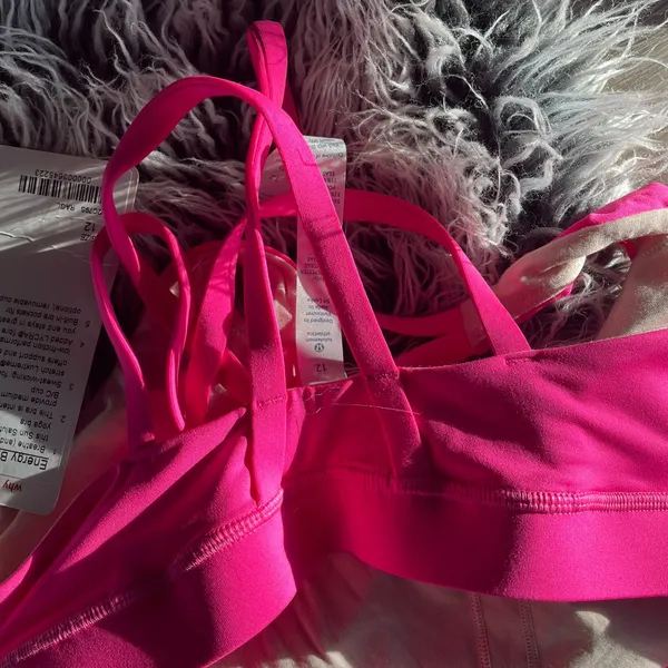 💖🆕Lululemon Sonic Hot Pink Energy Sports Bra ✨NWT✨ - Image 8