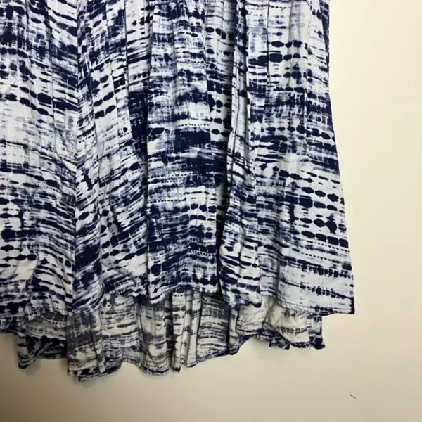 Torrid Plus Size Smocked Mini Challis High Low Tie Dye Skater Dress - Image 9