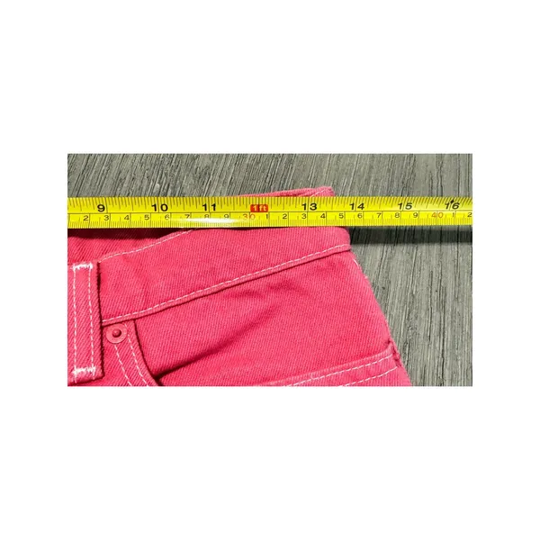 Ralph Lauren Pink Cropped Saturday Jeans, Size 2 - Image 4