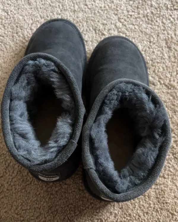 BEARPAW Dark Grey Boots - Image 2