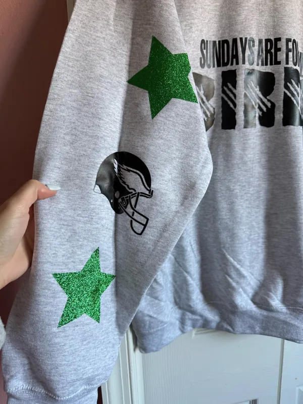 Gildan NFL PHILADELPHIA EAGLES FOOTBALL CREWNECK SWEATSHIRT XL - Image 2