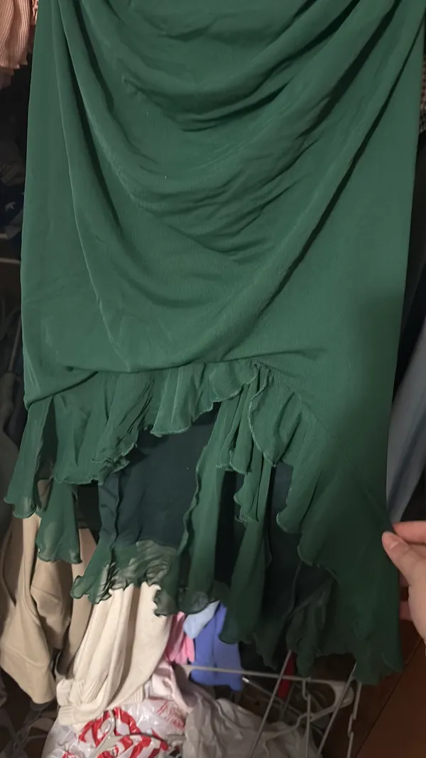 Amazon green formal dress - Image 3
