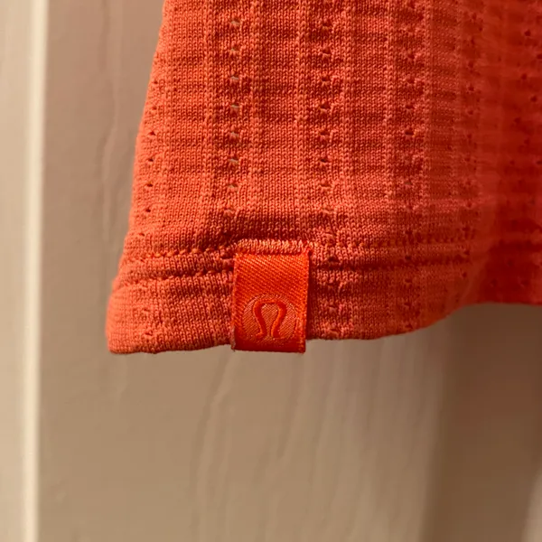 Lululemon Train To Be Tank Top Size 8 Warm Coral *Read Description* - Image 3
