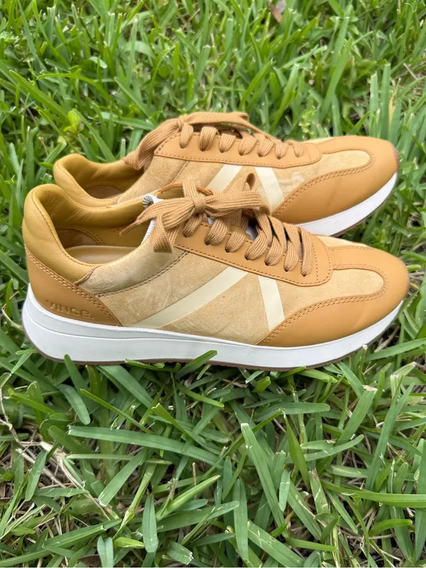 Vince Ohara sneakers in butterscotch - Image 2