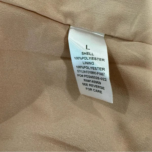 Dress Forum Smocked Mini Dress Size‎ Large NWT - Image 7