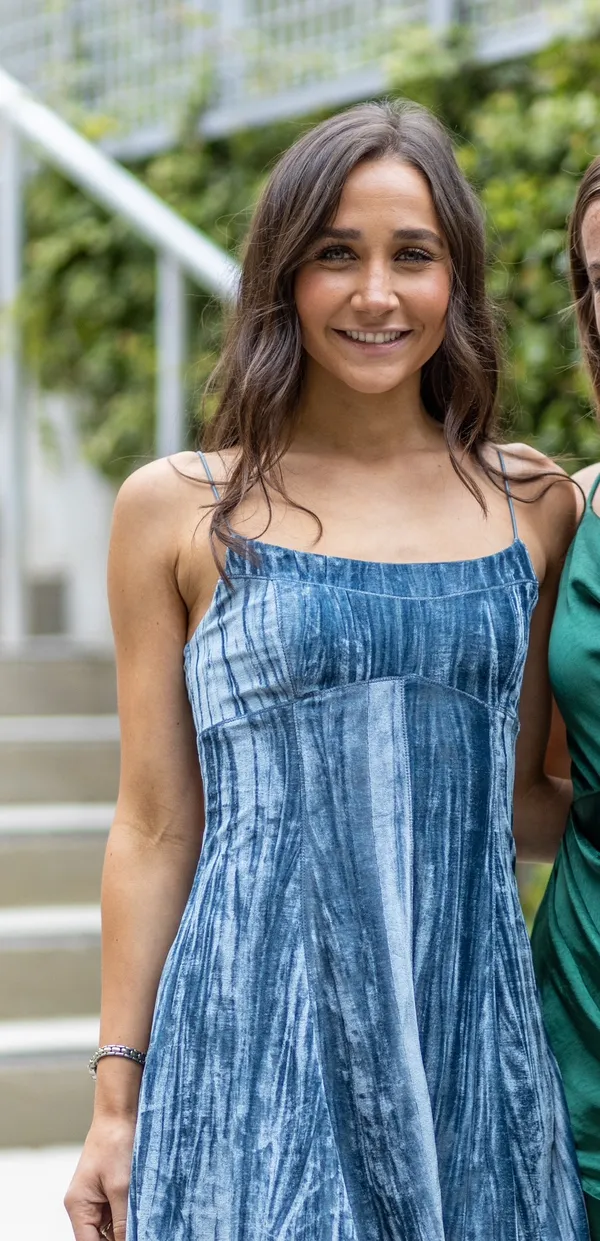 Urban Outfitters Blue Velvet Mini Dress - Image 3