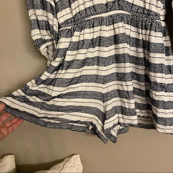 ANTHRO‎ Holding Horses Striped Romper - Image 4