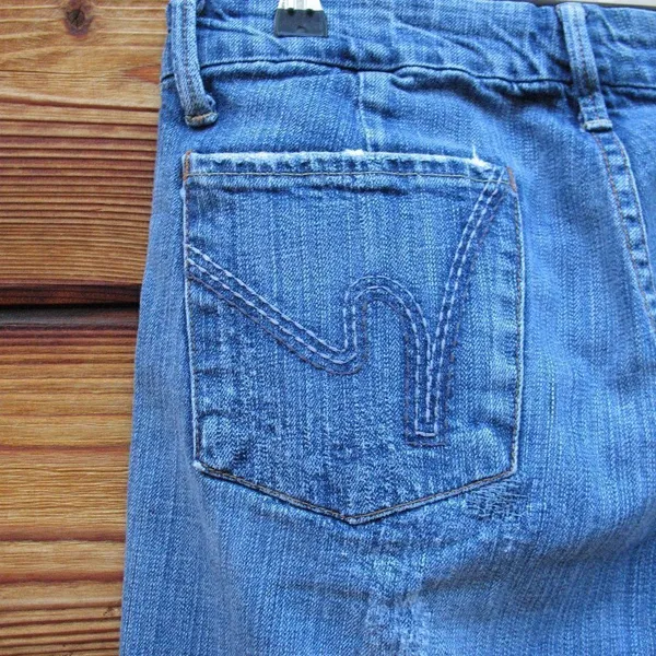 Citizens of Humanity Low Waist Wide Leg Jeans - Image 7
