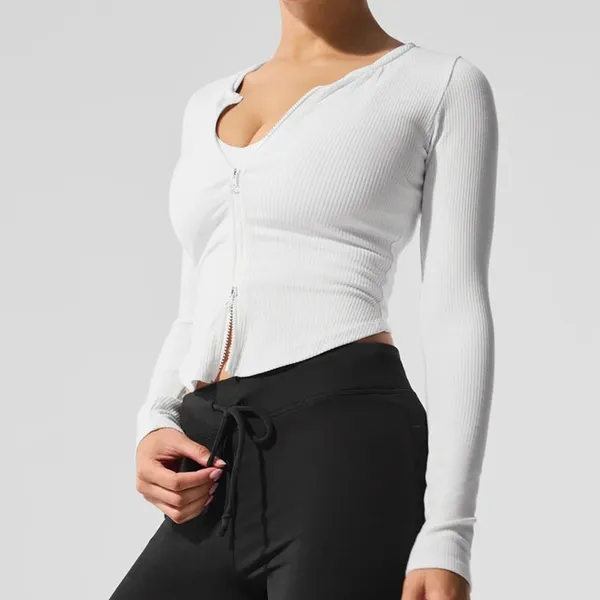 Alo Yoga Ribbed Stardust Long Sleeve - Image 10