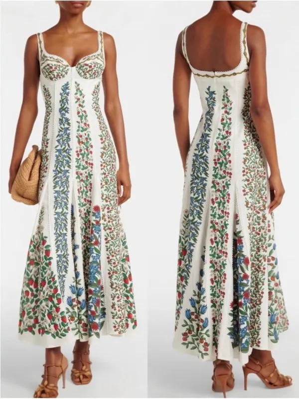 Farm Rio Fruit Beauty Cocktail Maxi Dress - Image 7
