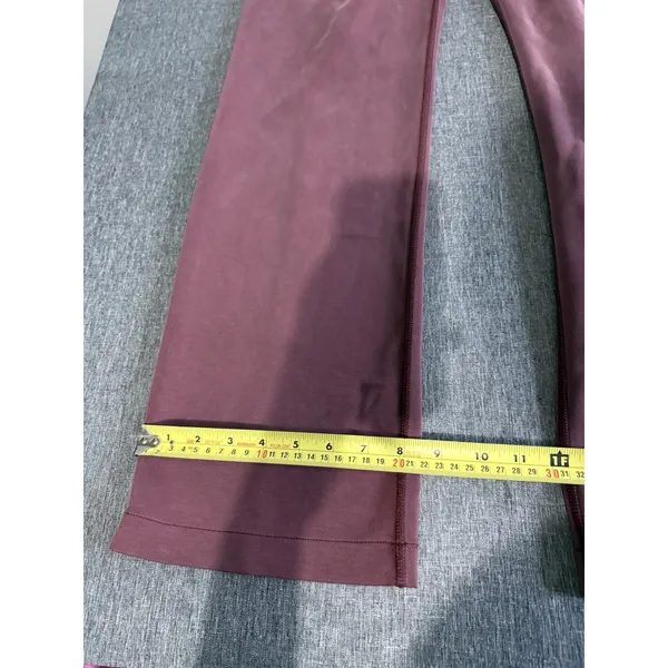 Lululemon women's Softstreme High Rise Maroon Pants Sz 6 - Image 6