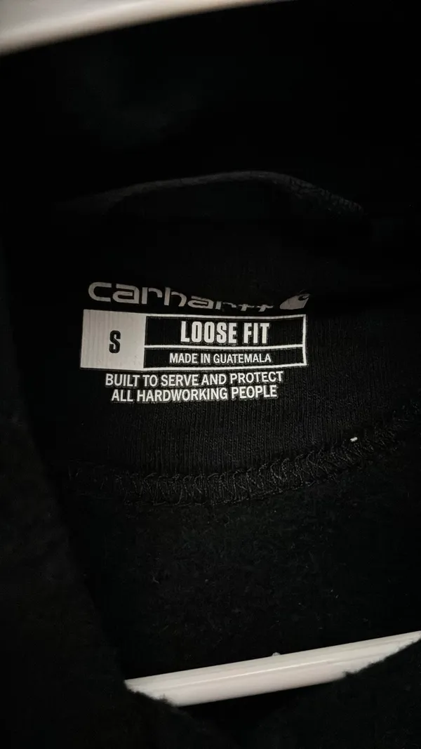 Carhartt Loose Fit Hoodie Black - Image 2
