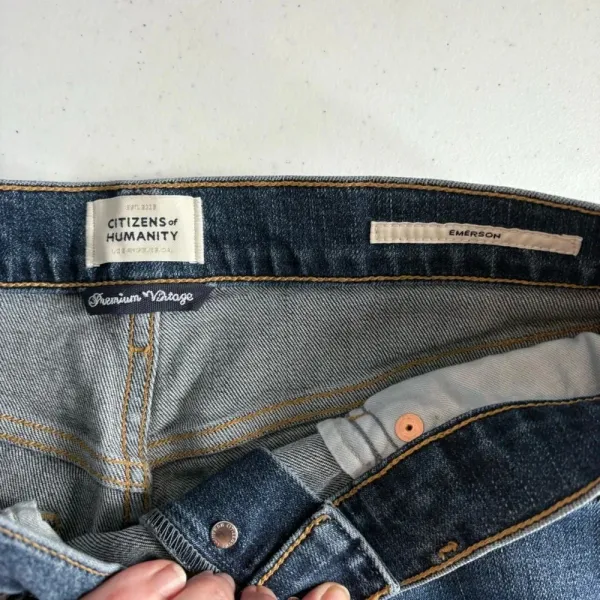 CITIZENS OF HUMANITY emerson slim fit boyfriend jean in‎ distressed tempo 0234 - Image 13
