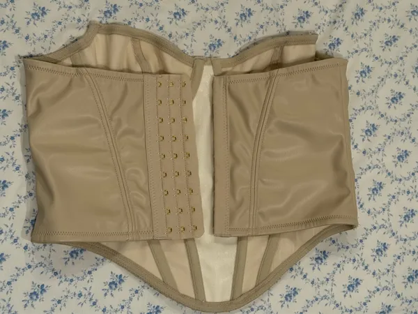 Urban outfitters leather corset top s - Image 2