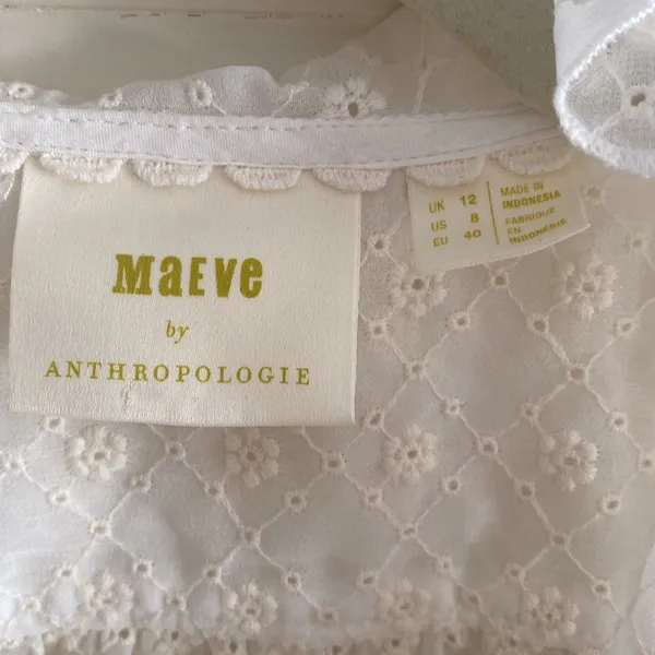Maeve by Anthropologie, Laila Ruffle Blouse, 8 - Image 5
