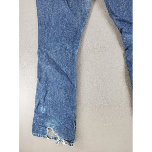 Vintage Abercrombie & Fitch Jeans Women 8 Flare Low Rise Bootcut Pocket 90s‎ Y2K - Image 7