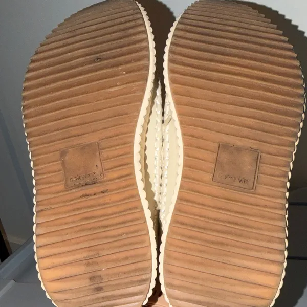 Dolce Vita Denae Cream Woven Sneakers - Image 6