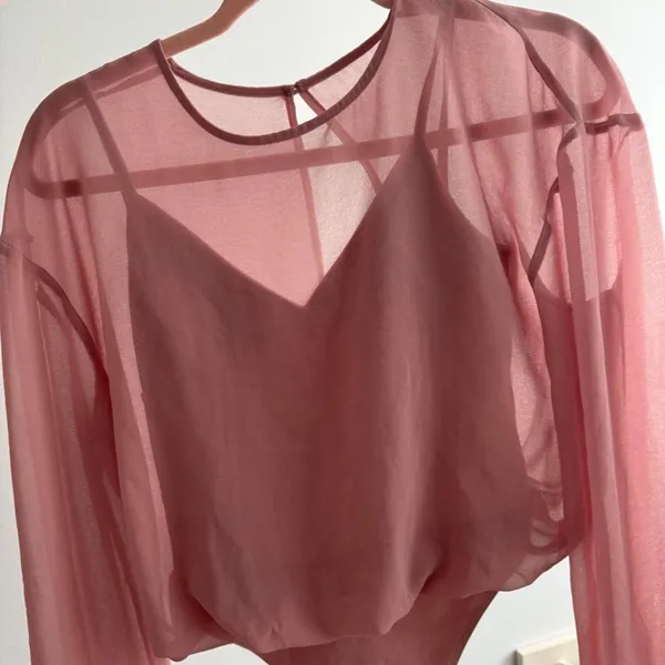 Wilfred Dusty Pink Body Suit in Size Medium - Image 3
