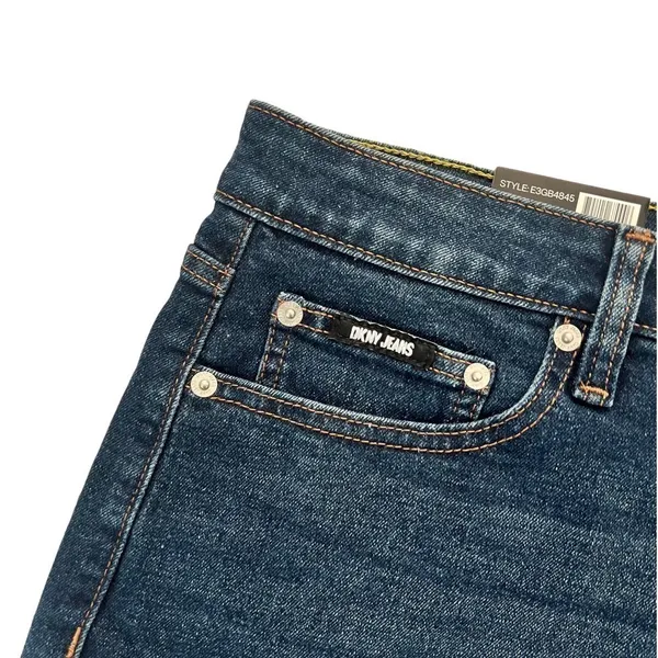 New Women’s DKNY Mid Rise Denim Skirt Size 12 - Image 3