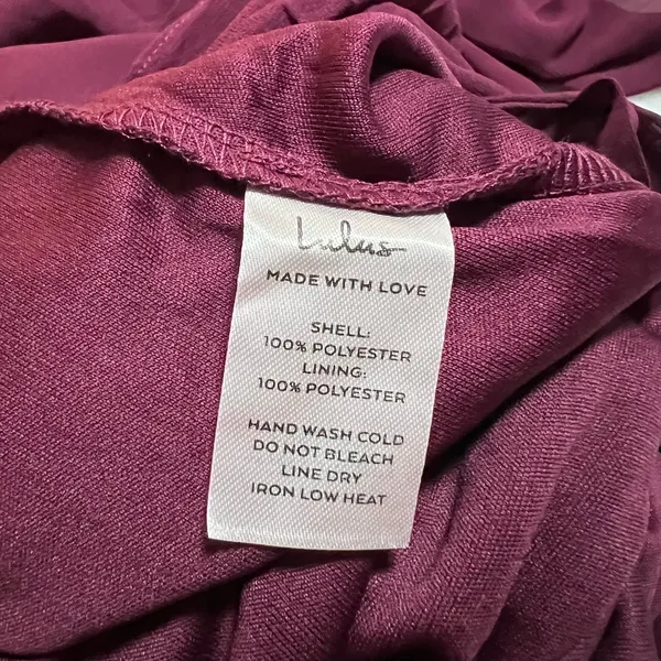 NEW Lulus Sincerely Poised Plum Backless Bustier Tiered Maxi Dress Size XXL HOCO - Image 10