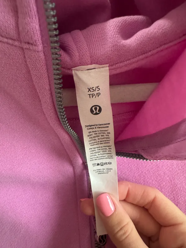 Lululemon Oversized Scuba Full-Zip Hoodie - Image 6