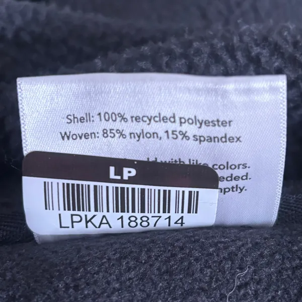 Blogilates Sherpa Fleece‎ Jacket Black 1X - Image 7