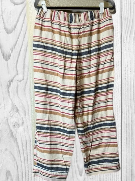 Pendleton Multicolor Striped Relaxed Pants size‎ medium lightweight casual - Image 5