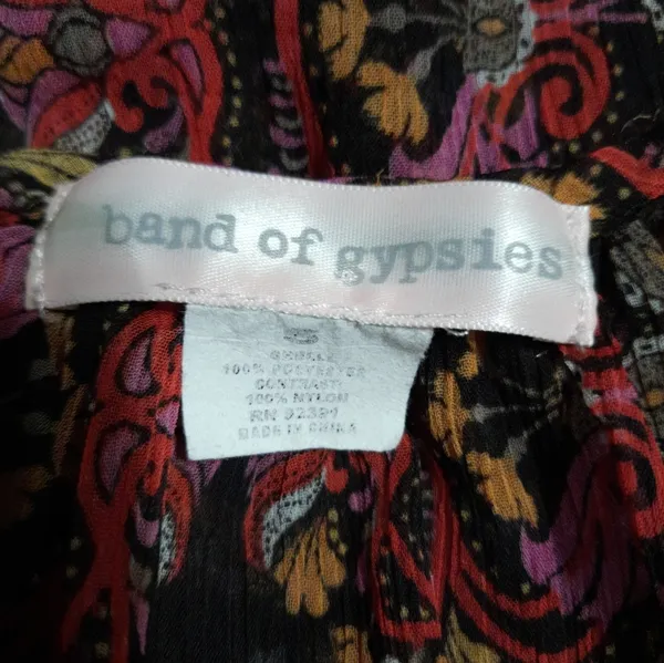 Band of Gypsies Cropped Top Small - Image 3