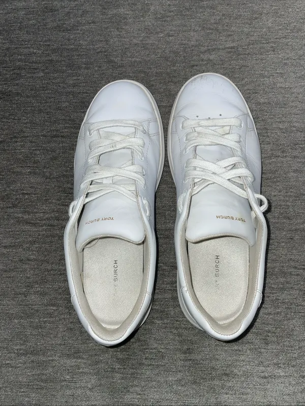 Tory Burch Women's Howell Court Sneakers Size 9 - Image 8