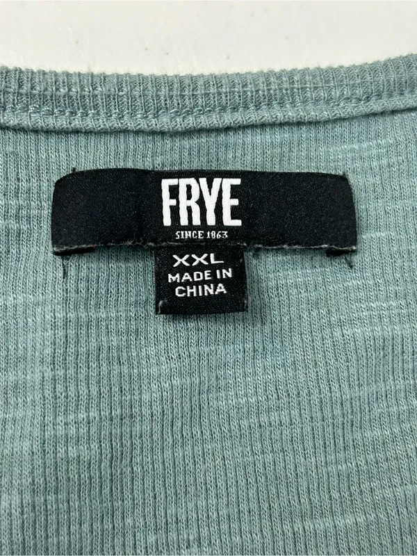 Frye Blue Sleeveless Button Front Maxi Dress Size XXL - Image 8