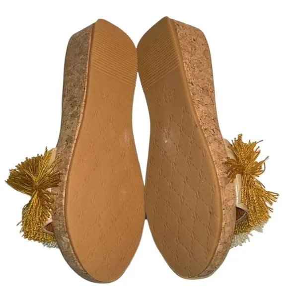Silvia Cobos Slip on Sandals(Size 6M) Yellow - Image 3