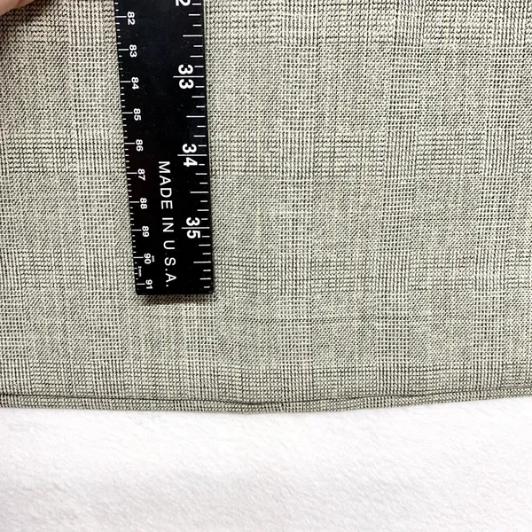 Mary McFadden‎ Sheath Dress Women 14 Tan Tweed Workwear Cap Sleeve Poly Rayon - Image 2