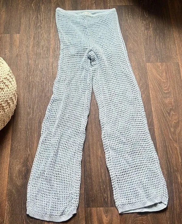 LA Hearts blue Crochet Pants - Image 2