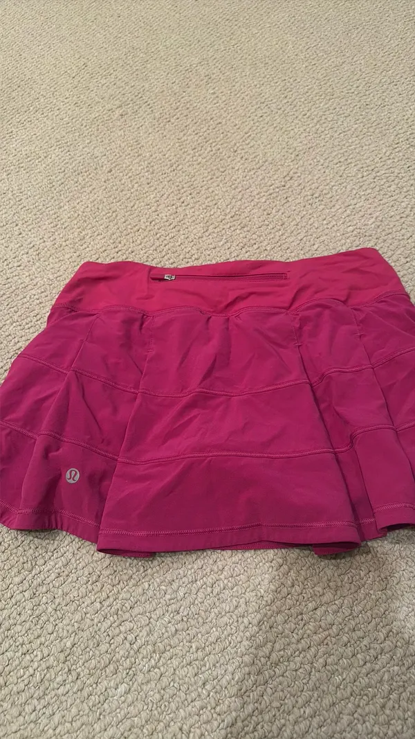 Lululemon Pace Rival Skirt Pink - Image 4