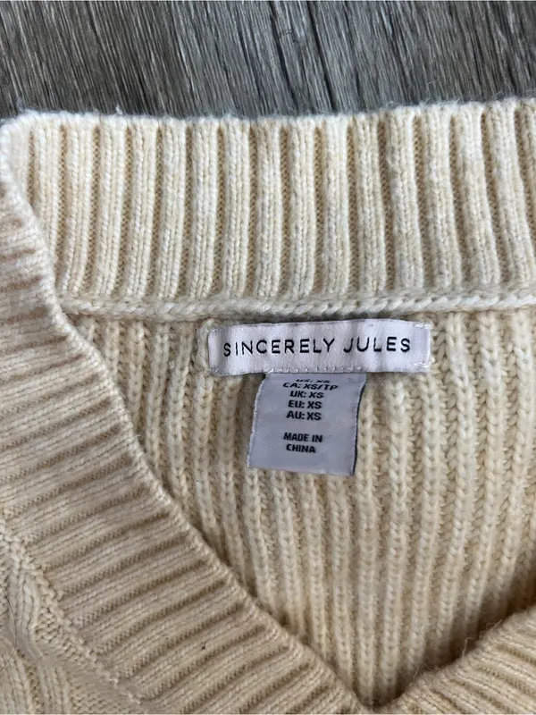 Sincerely Jules xs top Tan - Image 5