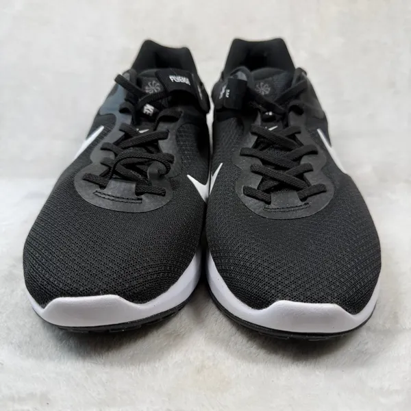 Nike Revolution 6 FlyEase Black White Womens Running Shoes DC8992-003 Size 11 - Image 2