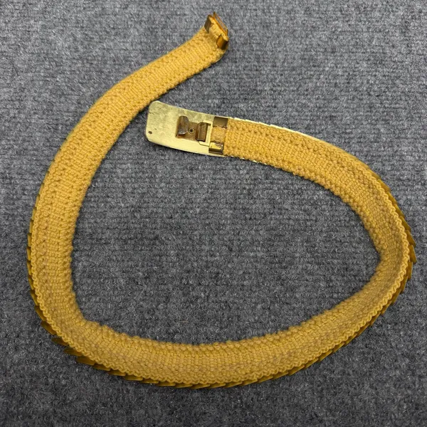 VTG Elastic Metal Scale Belts Gold Tone Silver Tone - Image 5