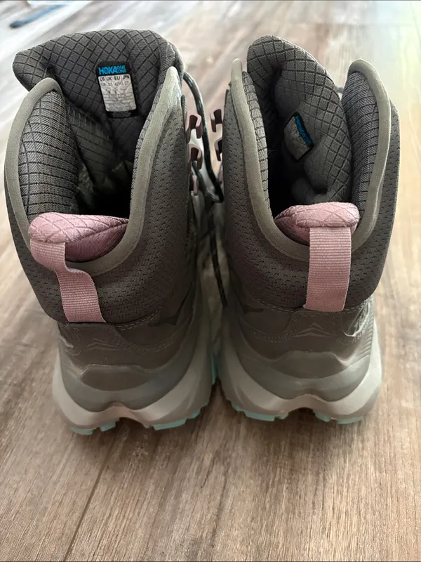 HOKA Kaha 2 GTX Castlerock/Coastal Cushioned Hiking Ankle Boots / Shoes size 10 - Image 7