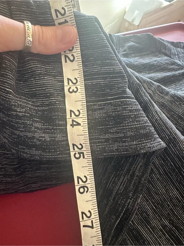 Lululemon Swiftly Relaxed Long Sleeve Black / White / Black W3DDKS size 4 - Image 6