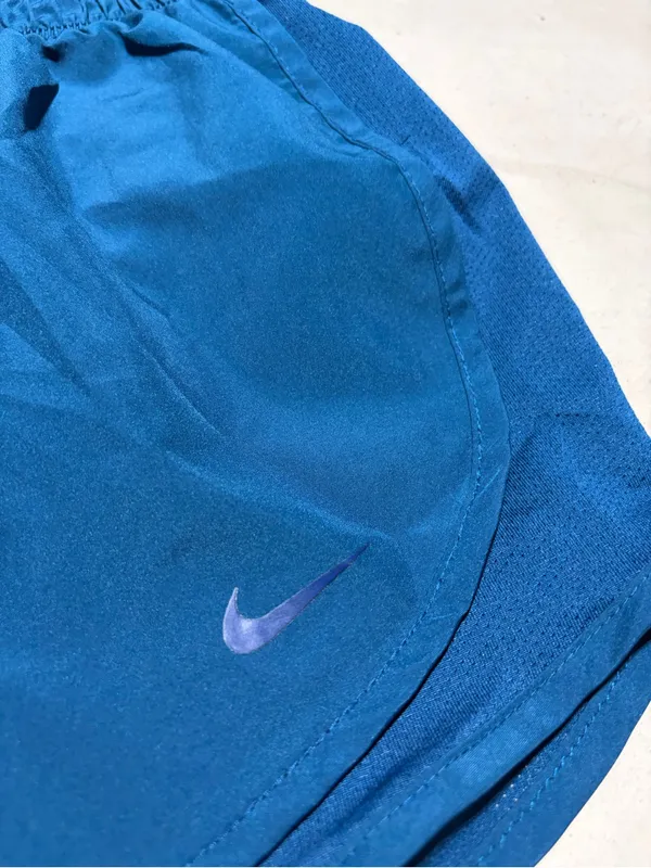 Nike Women's Blue Running Shorts medium - Image 4